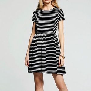 Peter Som Black & White Knit Dress